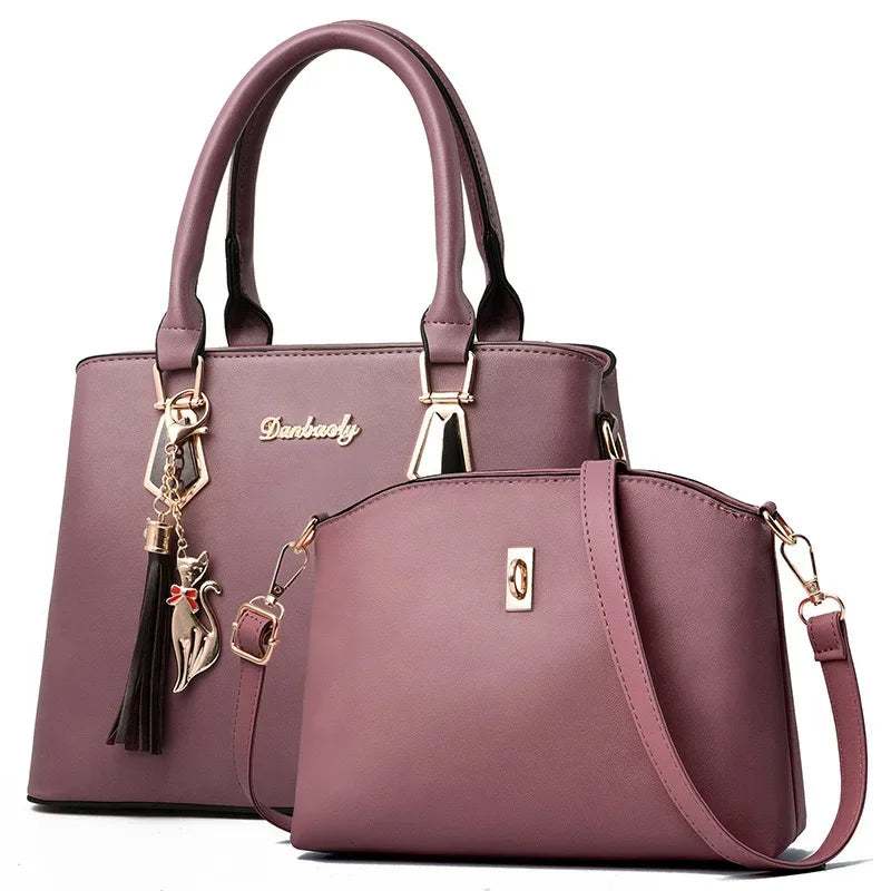 New Fashionable Mother-Daughter Large Capacity Handheld Shoulder Bag