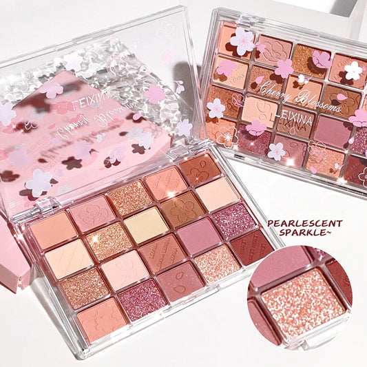 20-Color Glitter &amp; Matte Eyeshadow Palette