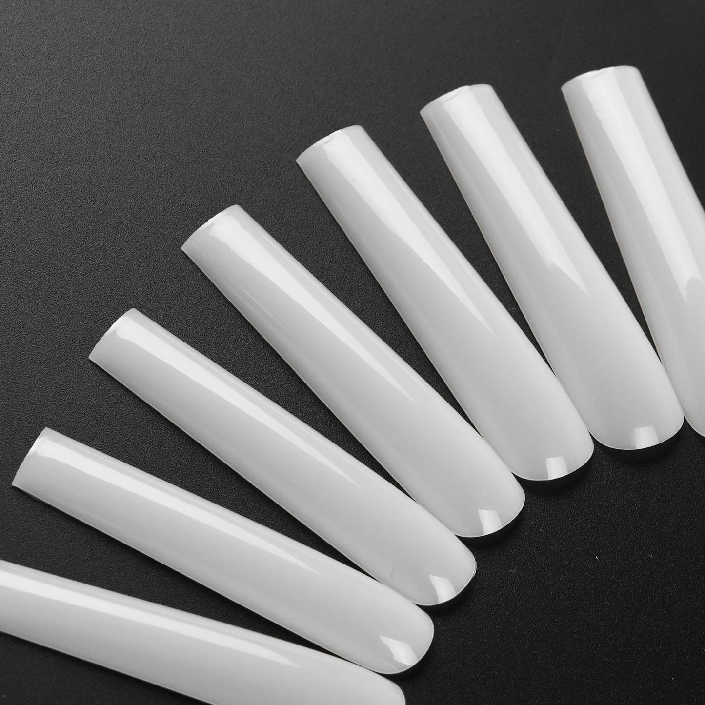 3XL Tapered Square Clear Full Cover Nail Tip 120PC Press On Nails False Artificial Tip  XXXL Extra Long Square Straight Nail Tip