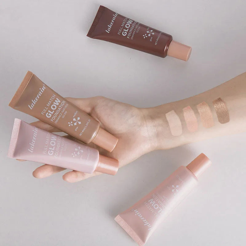 Gloss Liquid Foundation Lasting Concealer Full Coverage BB Cream Face Highlighter Corrector High Coverage Base Makeup Cosmetics