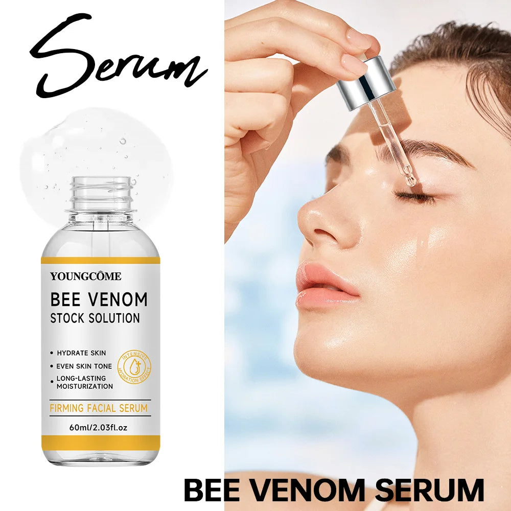 Bee Venom Wrinkles Remover Face Cream Venom Serum Tighten Firming Lifting Anti Aging Moisturizing Whitening Repair Skin Care new