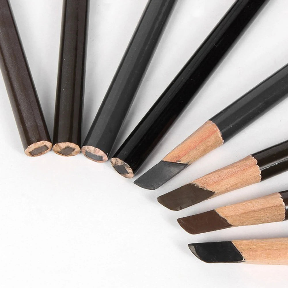 Hard core machete eyebrow pencil, designed for makeup artists, with long-lasting and distinct lines