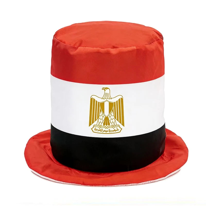 2026 Global Football Event National Team Flag Top Hat - قبعة مشجعي المنتخبات الوطنية لكرة القدم 2026
