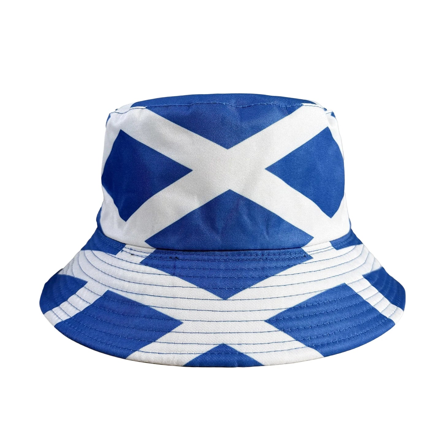 Reversible National Flag Print Bucket Hat - قبعة باكيت قابلة للعكس بتصميم أعلام الدول