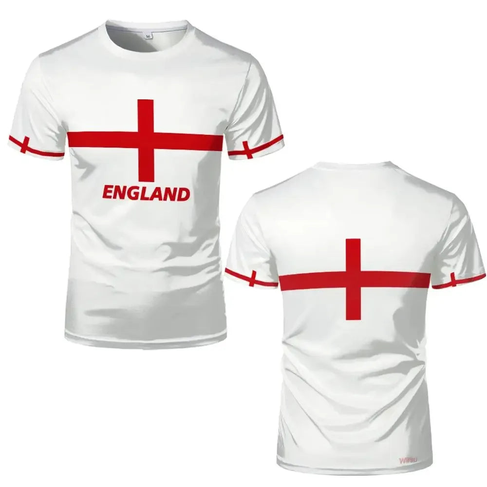 2026 New England Flag Print Jersey 3D Printed Quick Dry Breathable T Shirt Family Style for Kids Adults Outdoor Training Sports