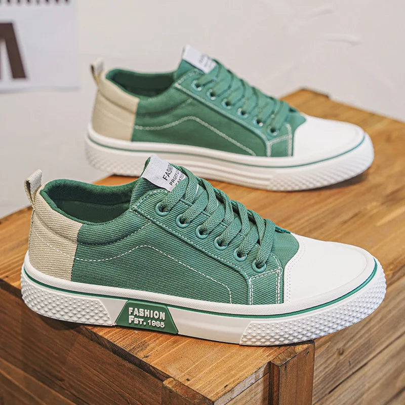 Fashion canvas casual shoes high-quality men's board shoes sports sneakers F8S6A10H
