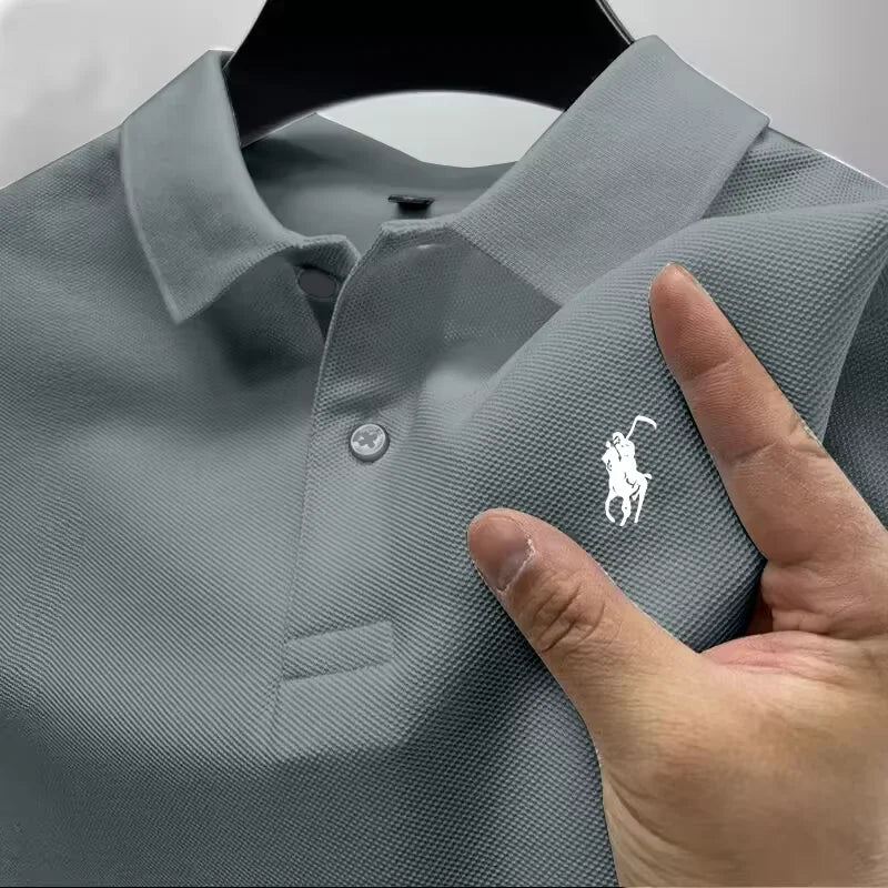 2026 Men’s Luxury Summer Polo T-Shirt – Casual Business Style