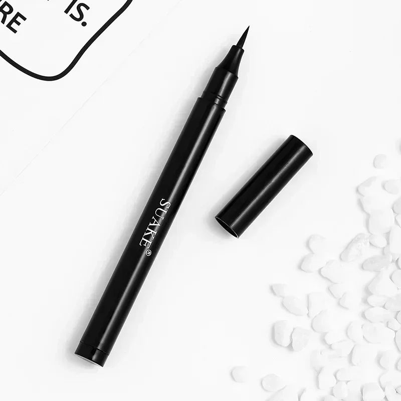 Quick-dry Eyeliner Pencil Makeup Long Lasting Smooth Matte Eye Liner Waterproof Anti-Smudge Liquid Eyeliner Pen Eyes Cosmetics