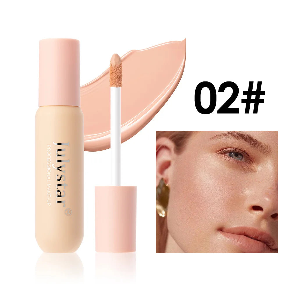6 Colors Liquid Concealer Full Coverage for Acne Scars Tattoo Body Face Waterproof Long Lasting Easy Blend Korean Make Up