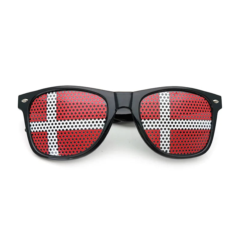 42 Countries Flag Fashion Sunglasses- نظارات شمسية بتصميم أعلام الدول
