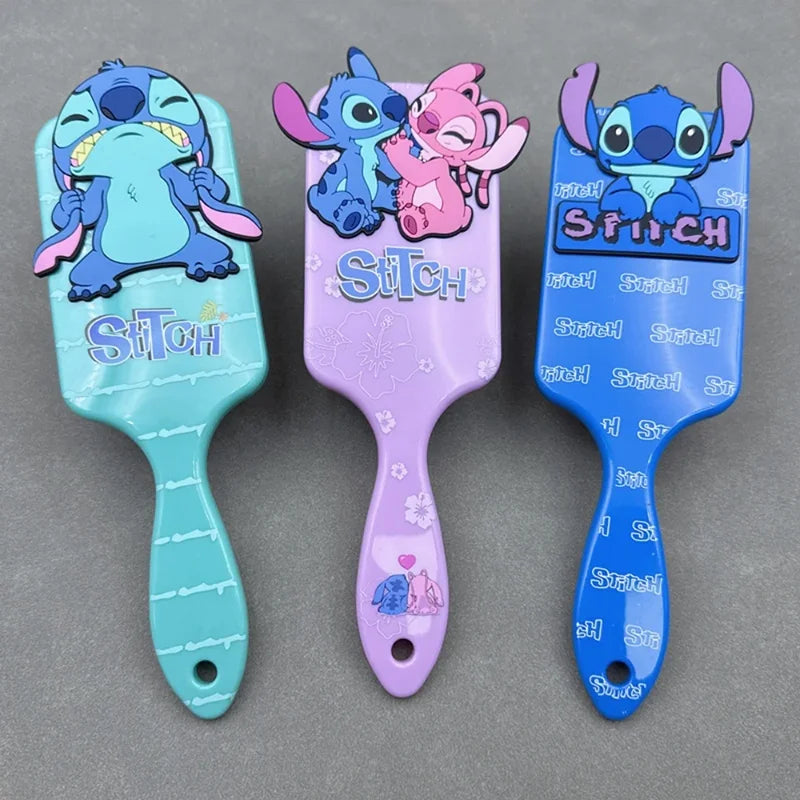 Disney Animation Lilo & Stitch Comb Series Cartoon Stitch Peripheral Air Cushion Massage Comb Children Girl Student Comb