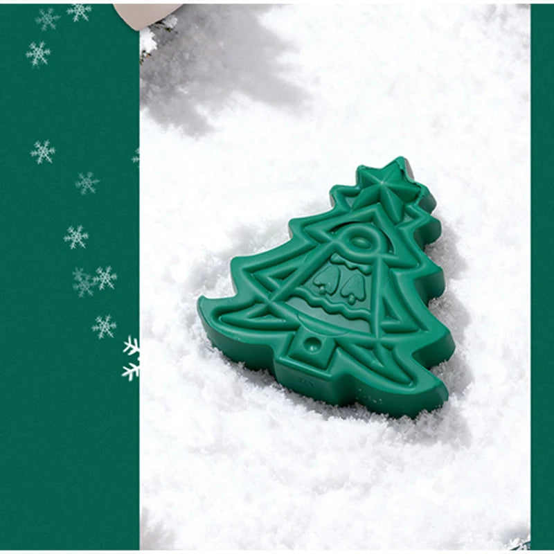 Christmas Tree Shaped Handmade Essential Oil Soap 30g Natural Avocado Extract Facial And Body Cleansing Bath Soap Christmas Gift