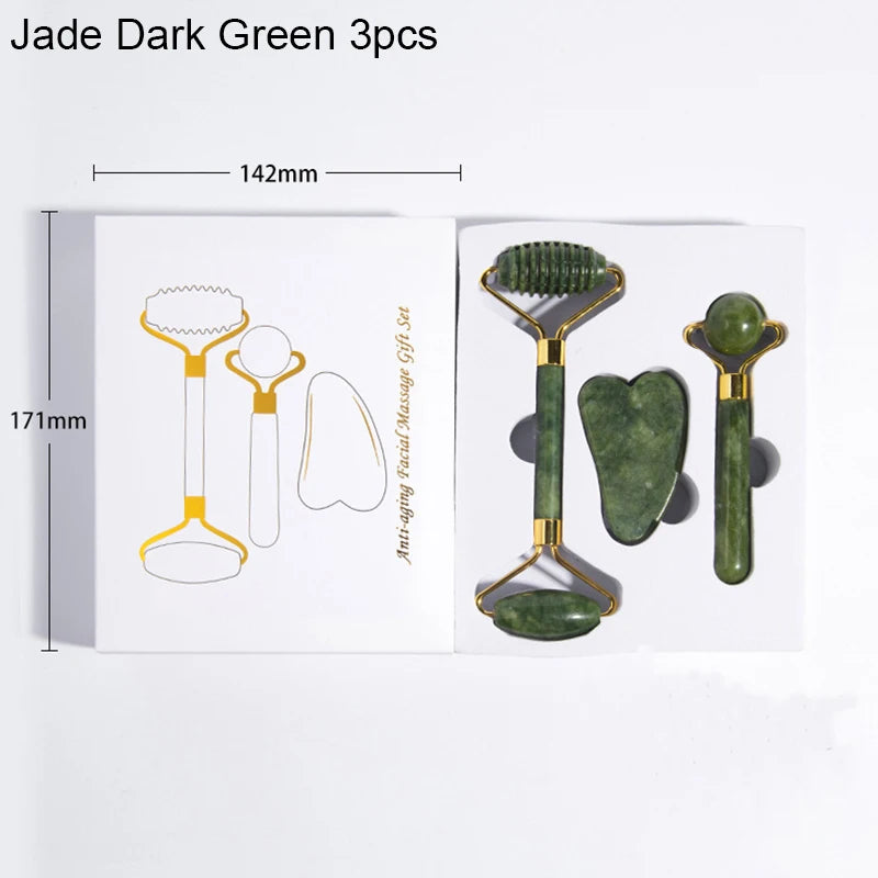 Facial Roller & Gua Sha Set