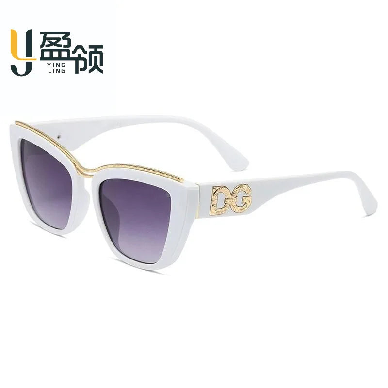 Large Frame Retro Women’s Sunglasses – European & American Style