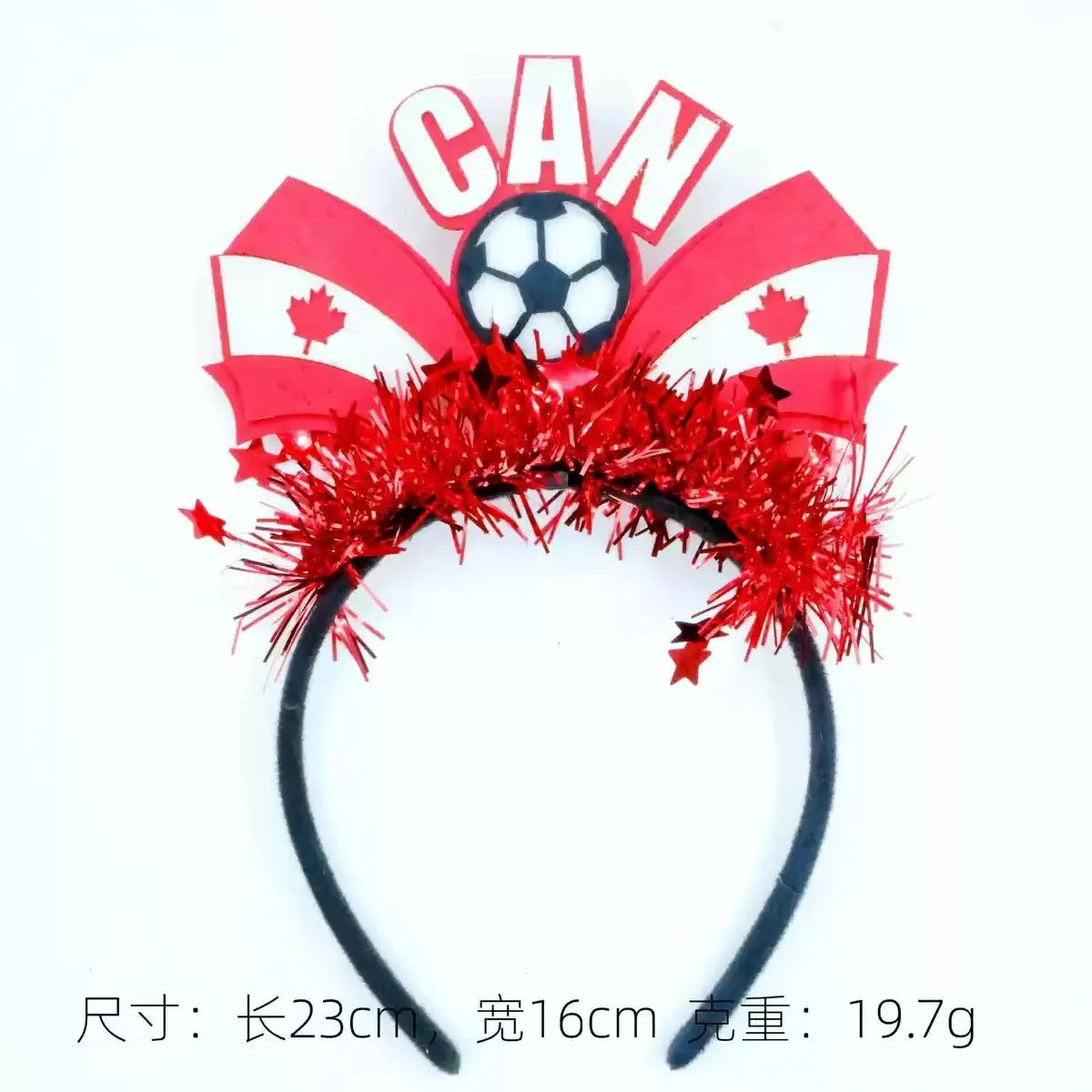 2026 Football Event National Team Flag Headband - طوق شعر مشجعي كرة القدم 2026 بتصميم أعلام المنتخبات