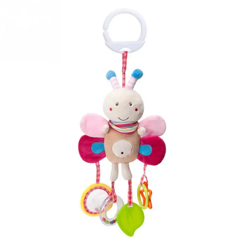 Newborn Baby Plush Stroller Toys Baby Rattles Mobiles Cartoon Animal Hanging Bell Educational Baby Toys 0-12 Months Speelgoed