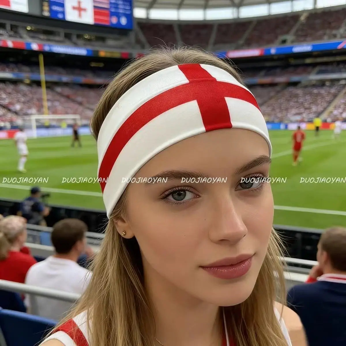 2026 National Flag Football Sports Headband - عصبة رأس رياضية لكرة القدم 2026