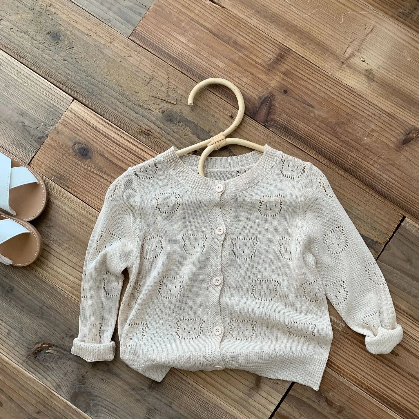 Fashion Baby Boys Girls Kids Summer Air-Conditioned Cardigan  0-6Y