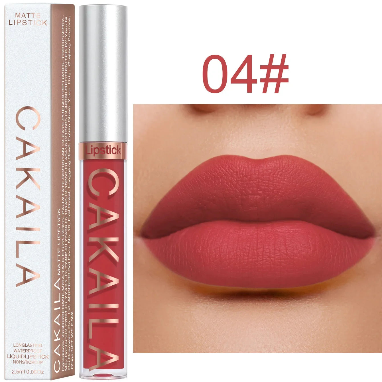 Sexy Long Lasting Velvet Matte Lip Gloss Liquid Lipstick Lip Makeup Women Beauty Red Nonstick Cup Waterproof Lip Gloss