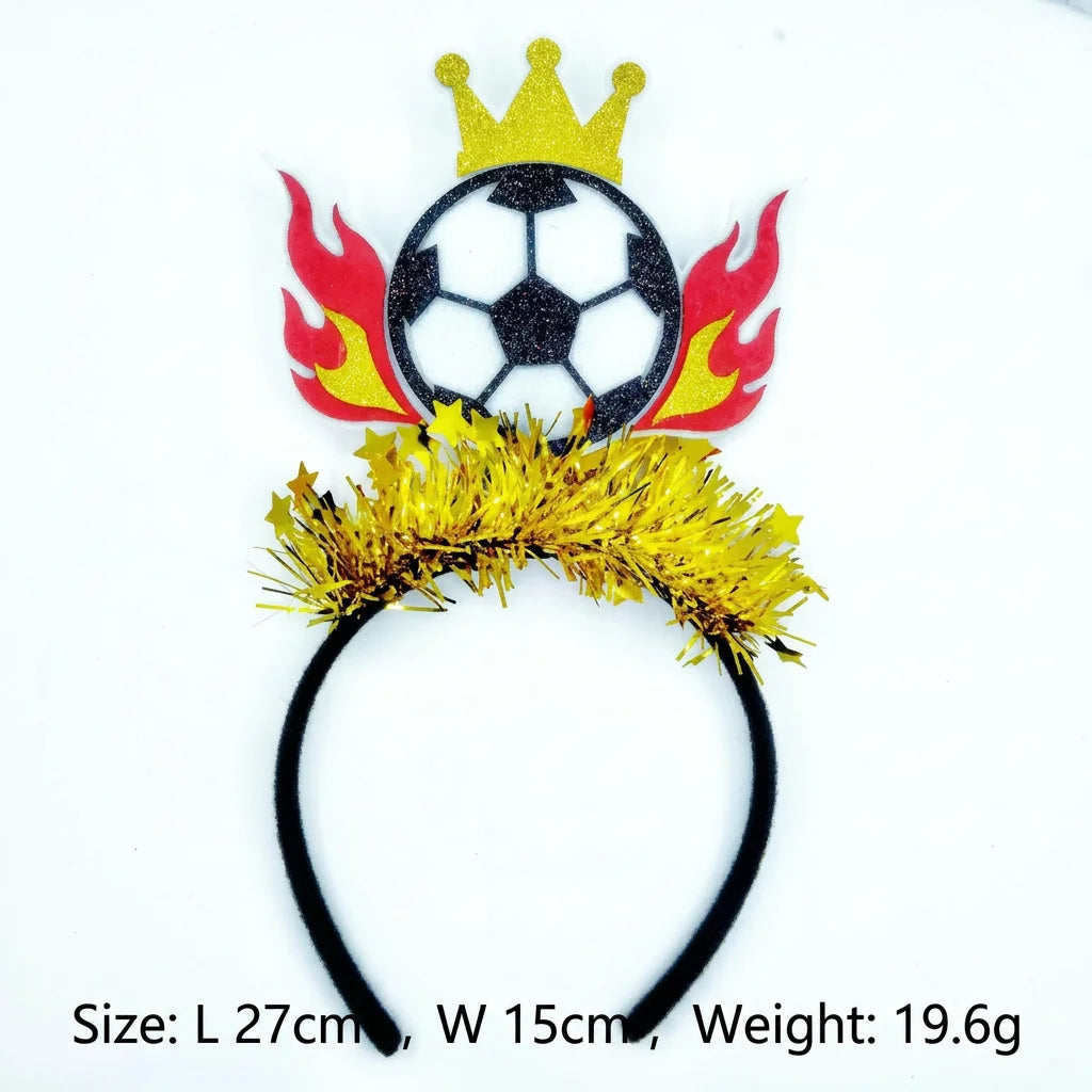 2026 Football Event National Team Flag Headband - طوق شعر مشجعي كرة القدم 2026 بتصميم أعلام المنتخبات