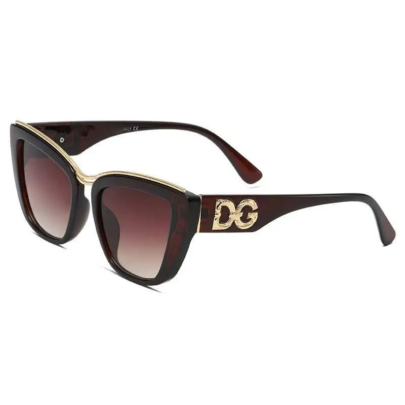 Large Frame Retro Women’s Sunglasses – European & American Style
