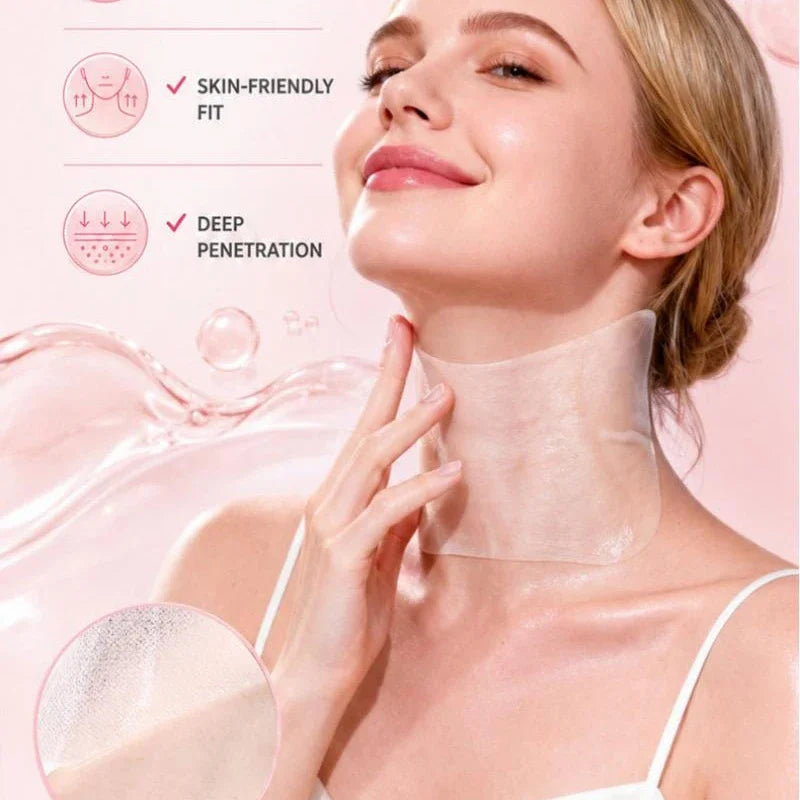 Niacinamide Brightening Hydrating Neck Mask 25g Centella Asiatica Gentle Repair Smoothing Firming Reduce Fine Lines Neck Care