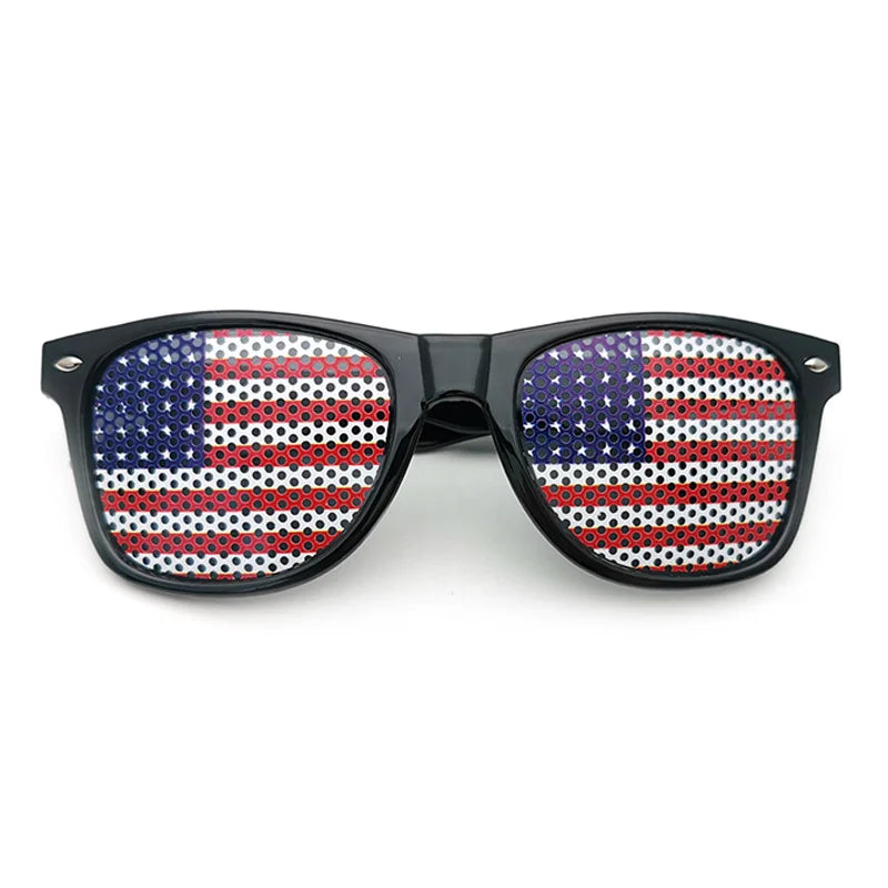 42 Countries Flag Fashion Sunglasses- نظارات شمسية بتصميم أعلام الدول