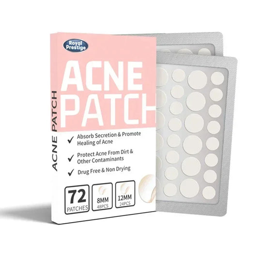 Invisible Hydrocolloid Acne Patches – 72 to 720 PCS