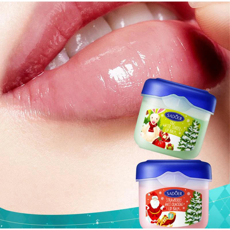 Hand Cream + Lip Balm Set Moisturizing And Non Greasy Reduce Finelines Gentle Care For Dryness Skin Christmas Gift Box