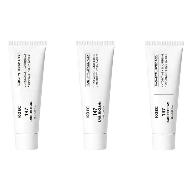NAD+ PDRN Face Repair Cream 50g Centella Hyaluronic Acid Deeply Hydrating Nourishing Relieve Dryness Redness Daily Facial Care