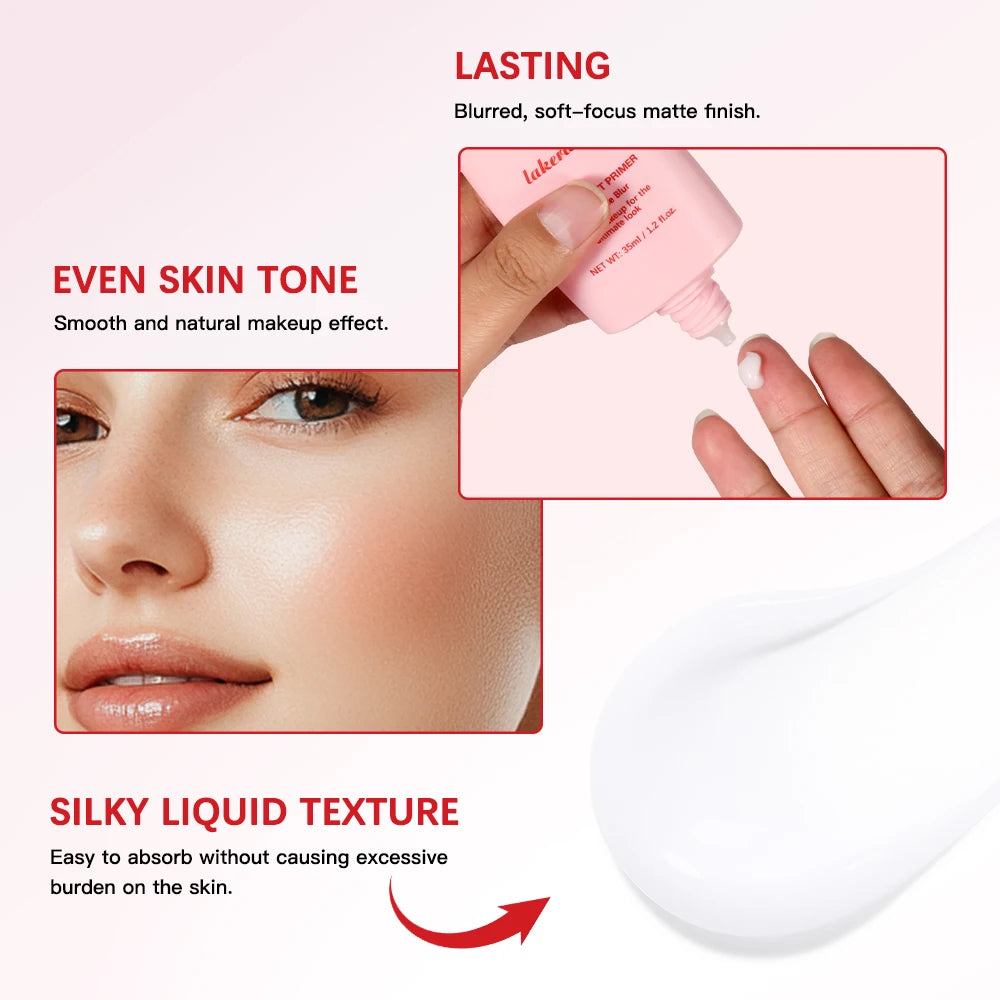 Blur Magnet Pore Blur Primer Matte Finish Oil Control Moisturizing Evens Skin Tone Seamless Long Lasting Makeup Base Flawless Face Primer