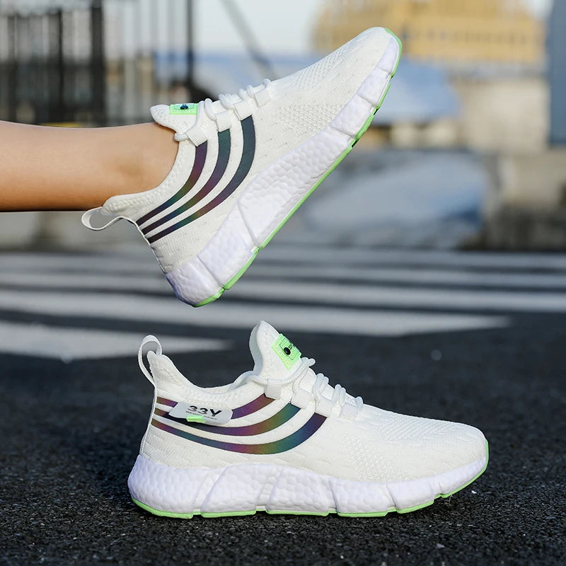 Women’s Casual Sports Sneakers – Lightweight Anti-Slip Running & Walking Shoes | حذاء رياضي نسائي كاجوال – خفيف الوزن، مانع للانزلاق، للجري والمشي