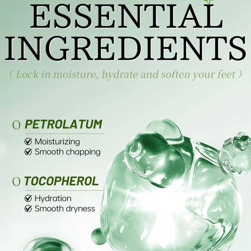 Tea Tree Oil Moisturizing Foot Cream 55g Aloe Vera Soothe Nourishing Smoothing Dry Heels Hydrate And Non-sticky Foot Care