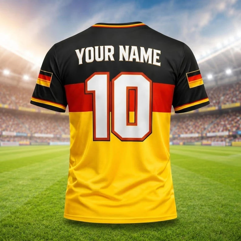 GERMAN FOOTBALL FAN JERSEYS, FAN APPAREL, FOOTBALL ENTHUSIAST GIFTS, CHILDREN'S OUTDOOR TRAINING CLOTHES