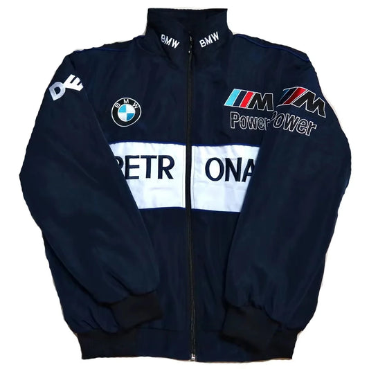 2025 new BMW F1 racing suit fully embroidered racing motorcycle suit team uniform casual jacket
