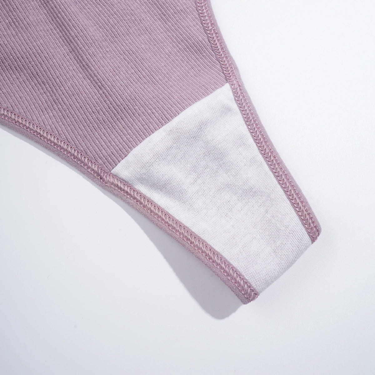 8PCS Women's Sexy Thongs Low Waist Seamless G-Strings Solid Color Comfortable Cotton Panties Female Breathable Underwear S-XXL