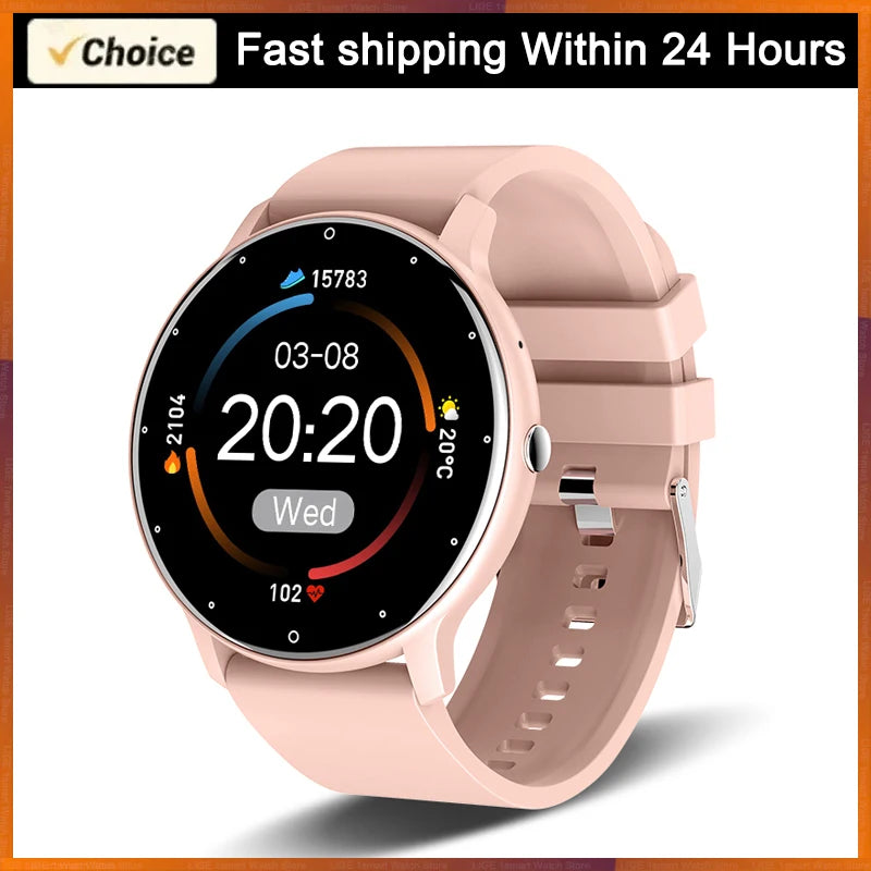 LIGE Waterproof Smart Watch for Women & Men – Bluetooth Call & Fitness Tracker