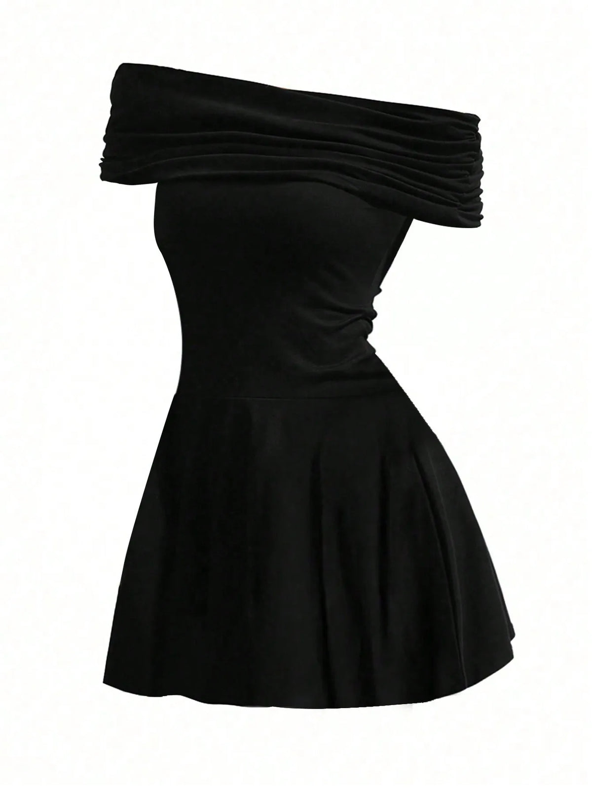 BKLD Women's Clothing 2026 Sexy Off The Shoulder Dress Summer New Arrival Slash Neck High-Waisted Short Dresses Party Clubwear