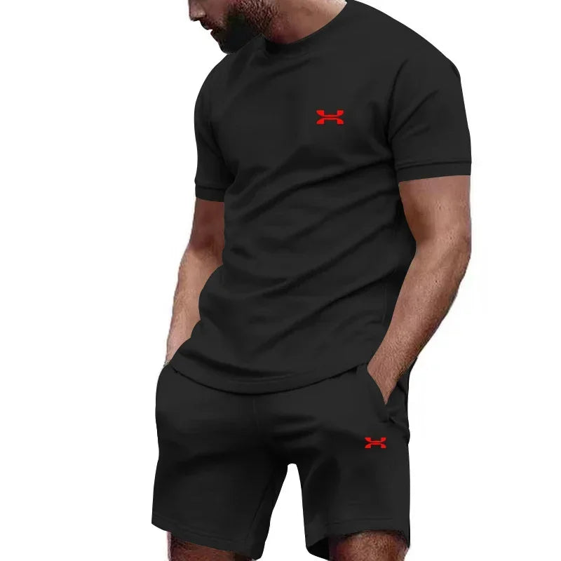 2026 Men’s Summer Streetwear T-Shirt & Shorts Set