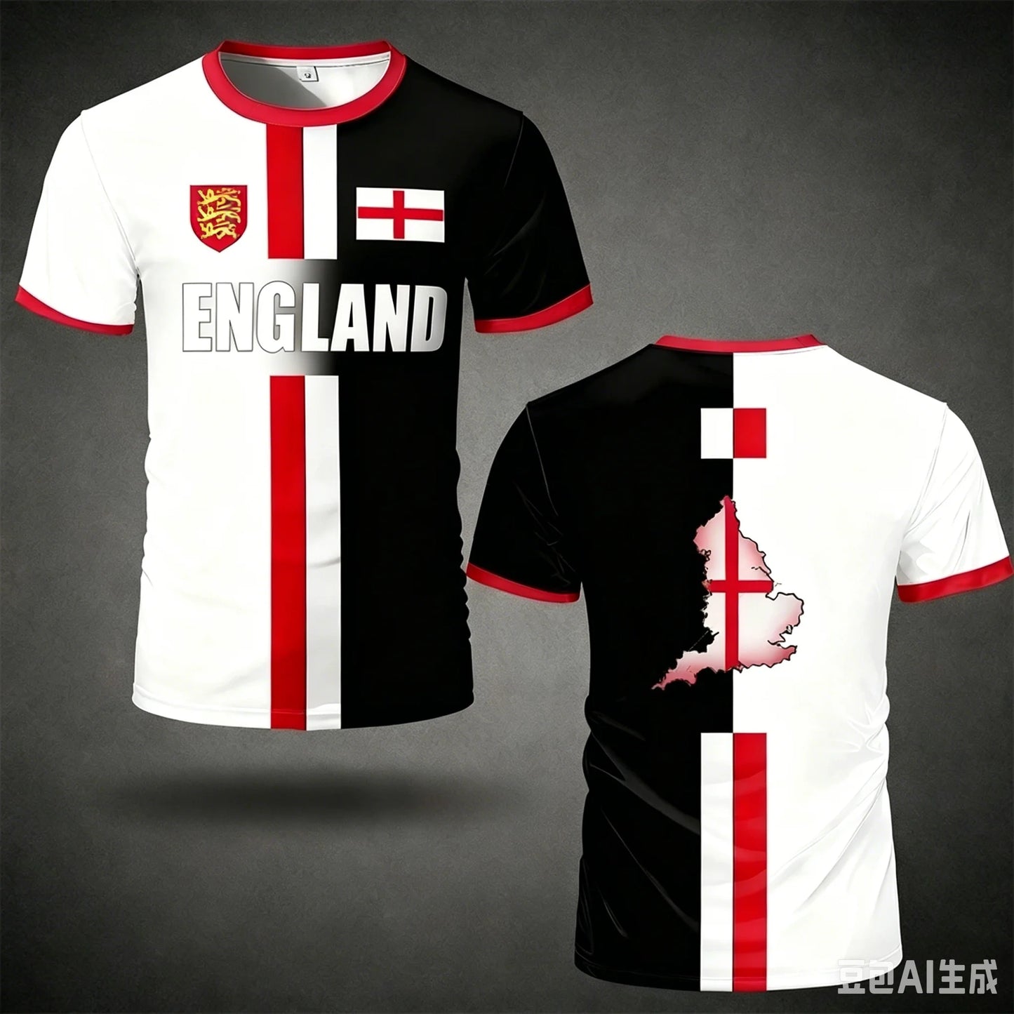England Soccer Jersey Men s Sports T Shirt Family Style Casual for Adults Kids Sportswear for Sports Fitness Training