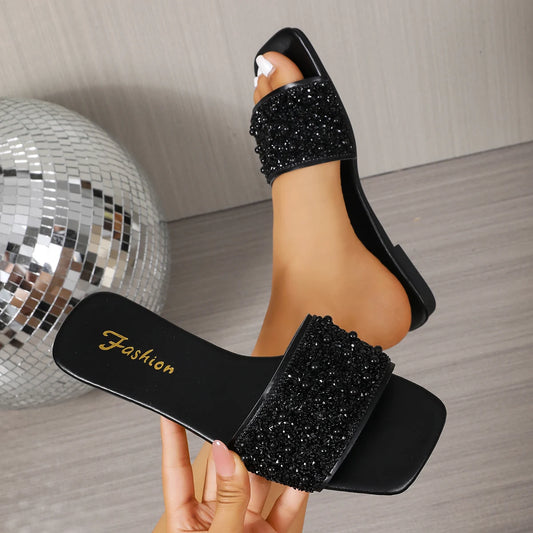 Women Slippers  Platform Flats Outdoor Slippers New Summer Fashion Sandals Fashion Beach Slippers Thick Sole Slides Women