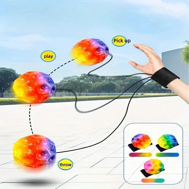 Mini Wrist Ball – Space & Moon Design