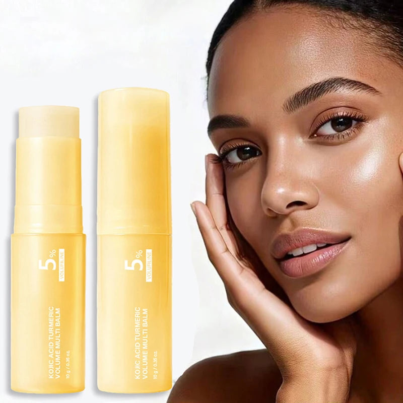 Kojic Acid Turmeric Essence Stick 10g PDRN Niacinamide Radiant Moisturizing Plumping Reduce Finelines Korean Daily Skincare