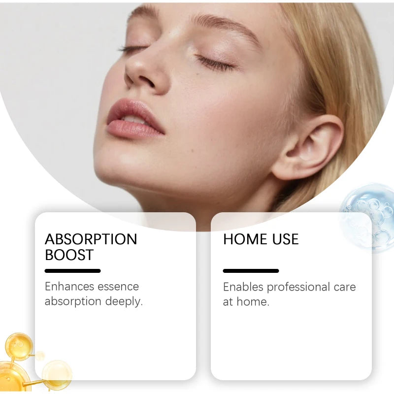 Deeply Hydrating Korean Facial Essence Set Hyaluronic Acid Microneedle Roller Skin Care Easily Absorbed Moisturizing Essence