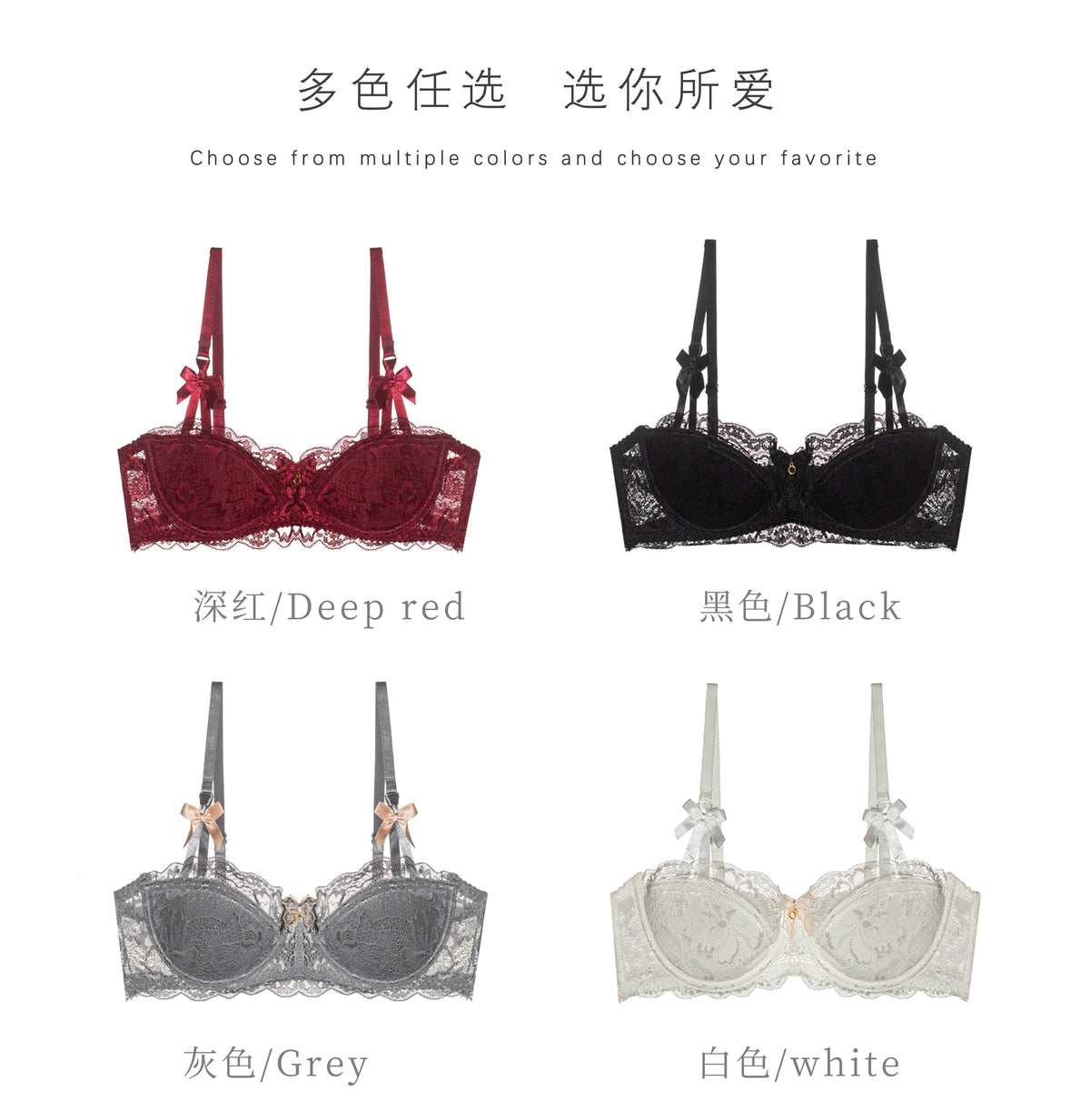 Victorian French Lace Lingerie Set Small Breasts Anti Sagging Thin Half Cup Push Up Bra Bralette Wireless Comfort for Women Sexy