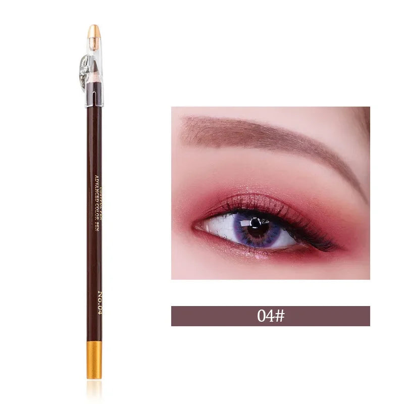 Eyebrow Pencil Available Eyebrow Pencil Shadows Cosmetics Natural Long Lasting Tint Waterproof Microblading Wooden Eyebrow Pen