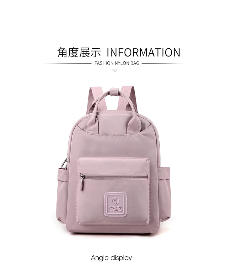 New Women's Fashion Backpack High Quality Large Capacity Women's Shoulder Bag Waterproof Multi Functional Handbag For Women