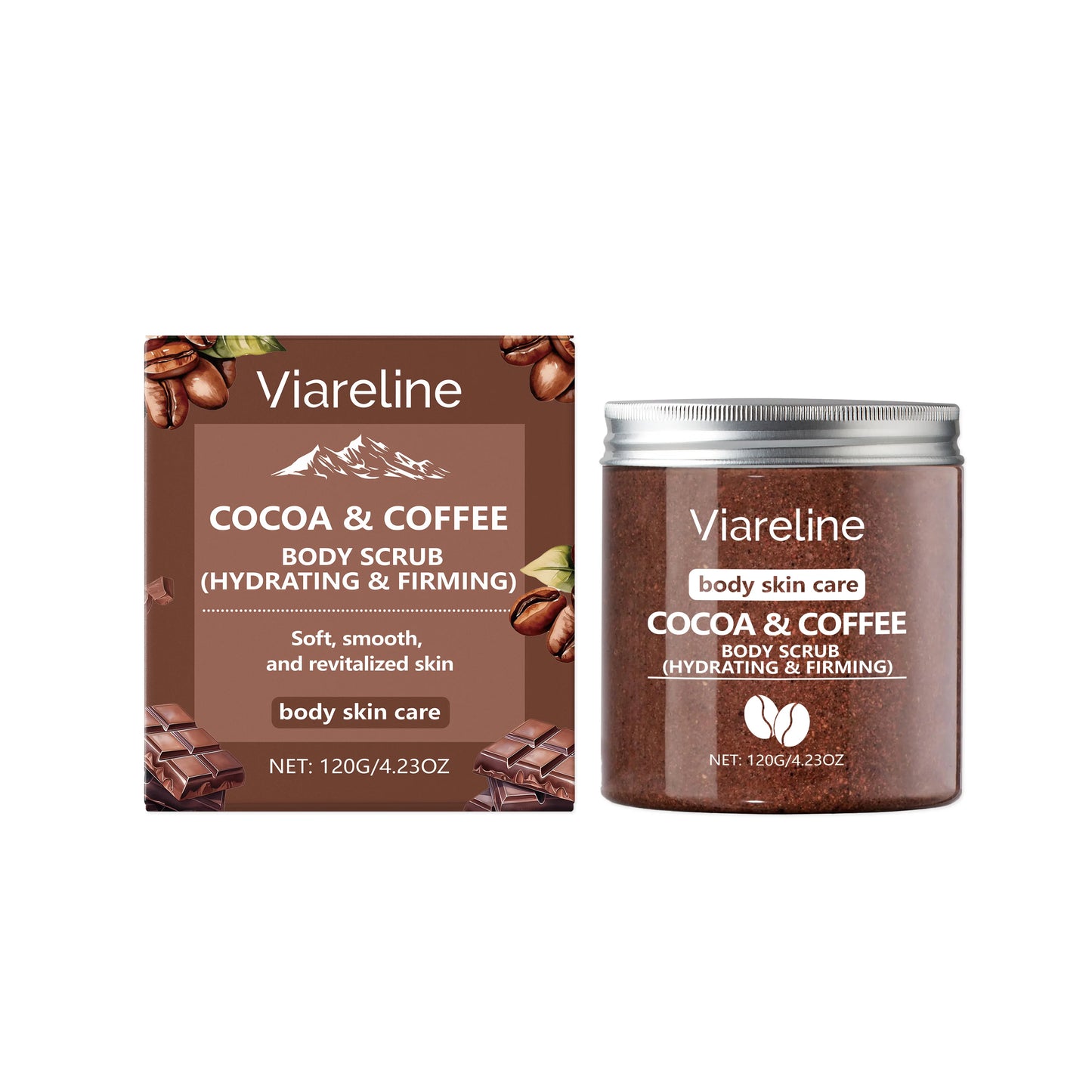 Sea Salt Body Scrub Exfoliating Deep Cleansing Remove Melanin Whiten Skin Shrink Pore Smooth Soft Nourish Coconut Coffee Scrub