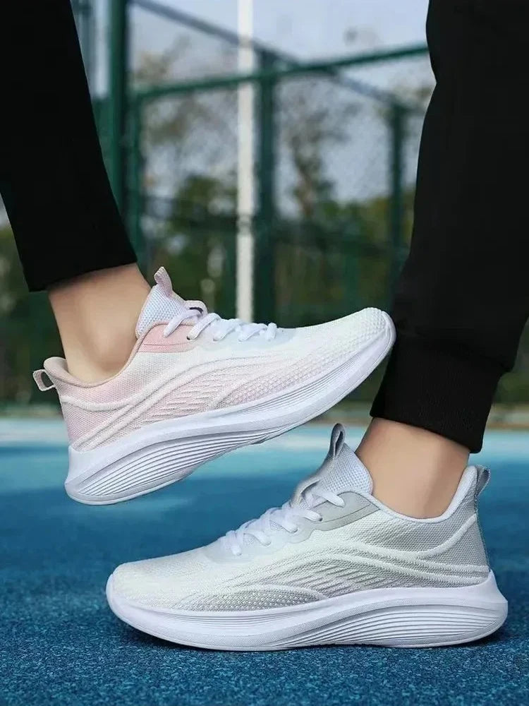 2024 Women’s Fashion Sneakers – Breathable Anti-Slip Running & Hiking Shoes | حذاء رياضي نسائي 2024 – شباشب تنفس مريحة مانعة للانزلاق للجري والمشي