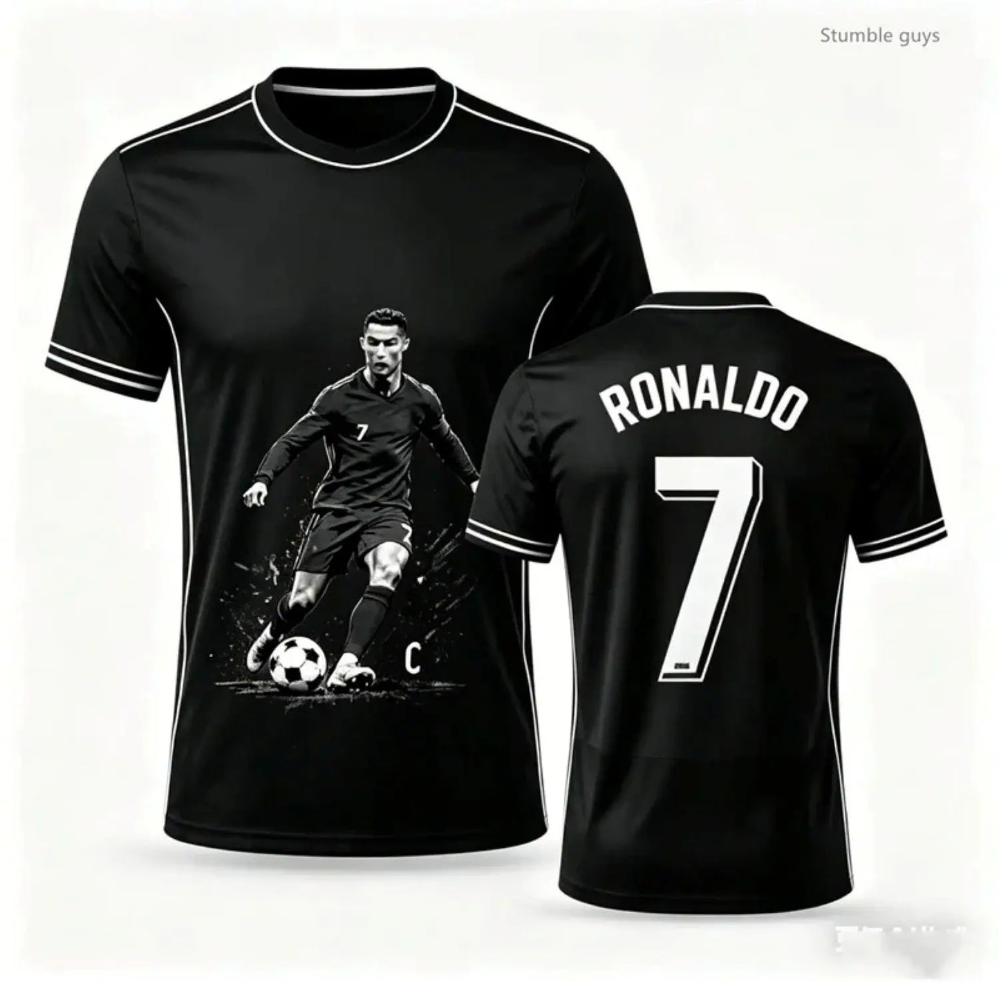 Men s Summer Soccer Jersey Hip Hop Style 7 Jersey Fashionable Plus Size Family Adult Kids Apparel Daily Outdoor Sportswear